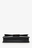 Fendi Black/Beige Calfskin/Canvas FF 1974 Flat Baguette Crossbody