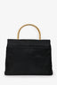 Prada Black Nylon Tessuto Top Handle Bag