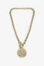 Pre-Loved Chanel™ 16B Coco Mark Round Toggle Necklace