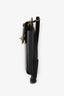 Pre-Loved Chanel™ Black Lambskin Matelasse Phone Holder Shoulder Bag
