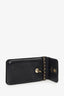Pre-Loved Chanel™ Black Lambskin Matelasse Phone Holder Shoulder Bag