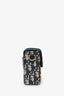 Christian Dior Navy Oblique Montaigne 30 Box Bag