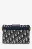 Christian Dior Navy Oblique Montaigne 30 Box Bag