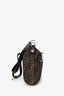 Fendi Vintage Brown Zucca Canvas Crossbody Bag
