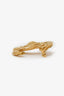 Pre-Loved Chanel™ Gold Tone Twisted CC Brooch