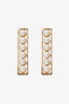 Pre-Loved Chanel™ Gold Tone Pearl Stud Bar Earrings