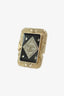 Pre-Loved Chanel™ 2021 Resin & Strass CC Pin Brooch Set