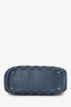 Pre-Loved Chanel™ 2014 Blue Leather Paris-Dallas Chic Stitch Bag
