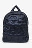 Pre-Loved Chanel™ Navy Nylon Doudoune Backpack