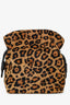 Loewe Leopard Pony Hair Flamenco Knot Bag