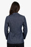 Brunello Cucinelli Blue Denim Single Breasted Blazer Size 40