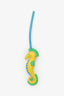 Hermès 2023 Multicolour Lambskin Leather Milo Seahorse Charm