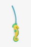 Hermès 2023 Multicolour Lambskin Leather Milo Seahorse Charm