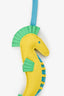 Hermès 2023 Multicolour Lambskin Leather Milo Seahorse Charm