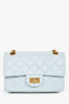 Pre-Loved Chanel™ Blue Calfskin Leather Mini 2.55 Reissue Classic Flap Bag