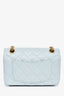 Pre-Loved Chanel™ Blue Calfskin Leather Mini 2.55 Reissue Classic Flap Bag