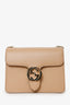 Gucci Beige Leather Interlocking G Small Dollar Crossbody Bag