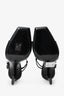 Saint Laurent Black Crystal-Embellished Venue 105 Sandals Size 40