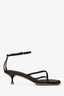 Bottega Veneta Brown Rubber 'Lagoon Bubble' Sandals Size 38