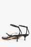 Bottega Veneta Brown Rubber 'Lagoon Bubble' Sandals Size 38