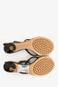 Bottega Veneta Brown Rubber 'Lagoon Bubble' Sandals Size 38