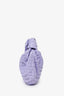 Bottega Veneta Purple Intrecciato Leather Teen Jodie Shoulder Bag