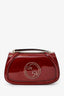 Gucci Burgundy Patent Medium Blondie Chain Bag