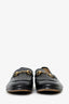 Gucci Black Leather Horsebit Jordaan Loafers Size 9.5 Mens