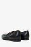 Gucci Black Leather Horsebit Jordaan Loafers Size 9.5 Mens