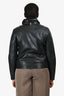 Mackage Black Leather Jacket with Belt Size L