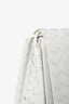 Bottega Veneta White Leather Intrecciato Crossbody