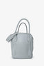 Hermès 2015 Light Grey Clemence Leather Lindy 30
