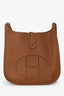 Hermès 2022 Gold Clemence Evelyne Pochette III 29