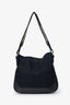 Gucci Vintage Black 'Jacquard' Monogram Bag with Shoulder Strap