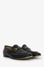 Gucci  'DIY' Black Leather Horsebit Jordaan Loafers Size 40