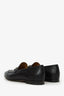 Gucci  'DIY' Black Leather Horsebit Jordaan Loafers Size 40