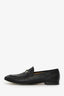 Gucci  'DIY' Black Leather Horsebit Jordaan Loafers Size 40