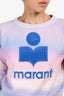 Isabel Marant Étoile Cotton Tie Dye Ombre 'Milly' Logo Sweatshirt Size 38