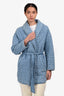 Mother Blue Denim Trench Coat Size S
