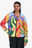 Mother Multicolour 'On-The-Fringe' Quilted Jacket Size S