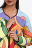 Mother Multicolour 'On-The-Fringe' Quilted Jacket Size S
