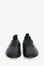 Comme De Garcons Black Leather Tricot Shoes Size 8/9