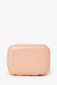 Pre-Loved Chanel™ 2021 Pink Quilted Lambskin Pearl Crush Mini Vanity Case