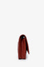 Pre-Loved Chanel™ 2013-14 Burgundy Caviar Leather Classic Wallet On Chain