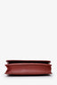 Pre-Loved Chanel™ 2013-14 Burgundy Caviar Leather Classic Wallet On Chain