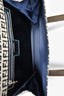 Fendi Navy FF Zucca Canvas Square Shoulder Bag