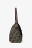 Fendi Brown FF Zucca Canvas Mama Baugette Shoulder Bag