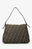 Fendi Brown FF Zucca Canvas Mama Baugette Shoulder Bag
