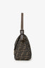 Fendi Brown FF Zucca Canvas Mama Baugette Shoulder Bag