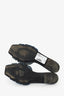 Saint Laurent Blue Denim Tribute Sandals Size 38.5
